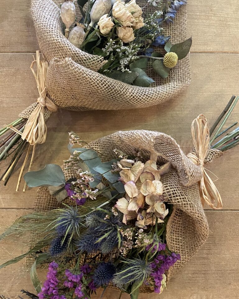 Mini Dried Flower Bunch